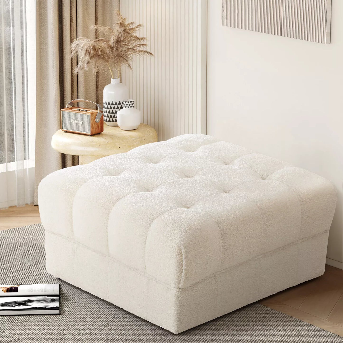 Sherpa Modular Ottoman by Ottomans Australia (White)