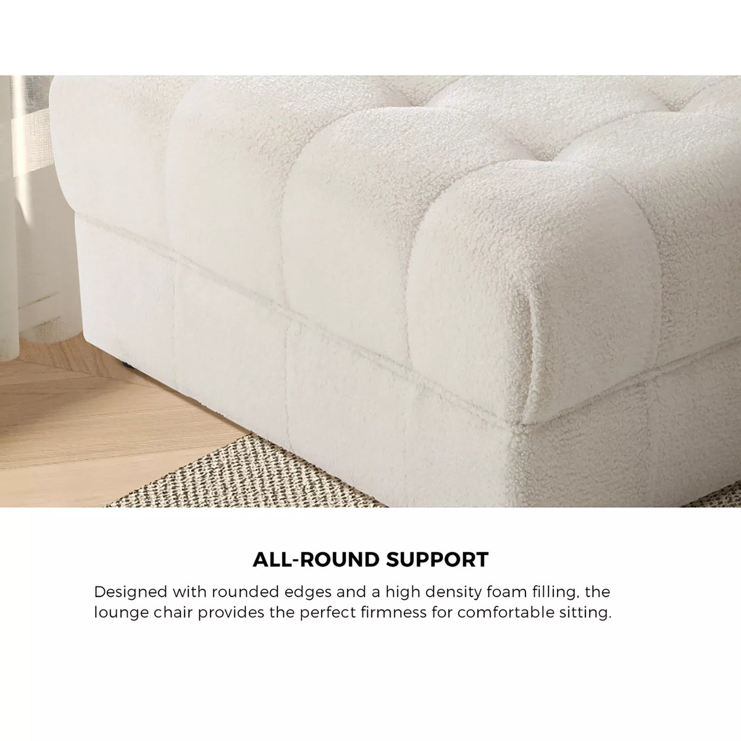 Sherpa Modular Ottoman by Ottomans Australia (White)