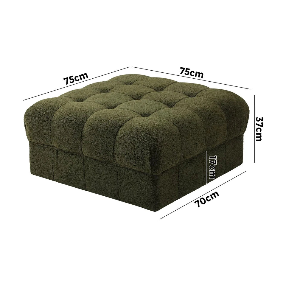 Sherpa Modular Ottoman by Ottomans Australia (Green)