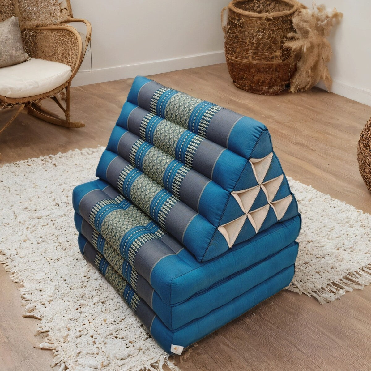 Authentic Thai Kapok Mattresses – Handcrafted Comfort & Support | Blue