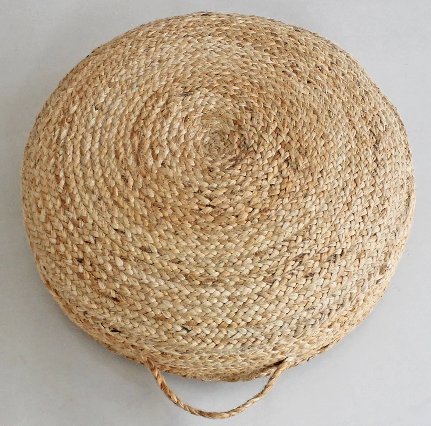 Jute Hand-Braided Natural Floor Pallet Cushion 60CM