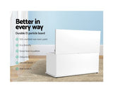 Wooden Box Storage Box - White