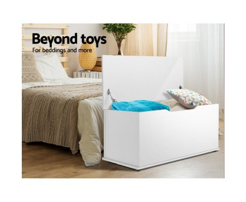 Wooden Box Storage Box - White